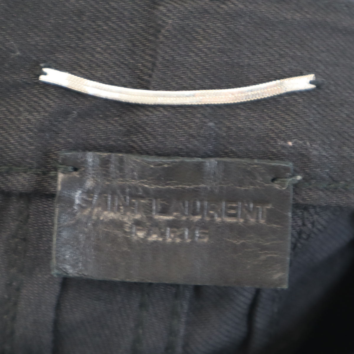 SAINT LAURENT サンローラン 日本製 デニムパンツ ｗ29 ブラック メンズ