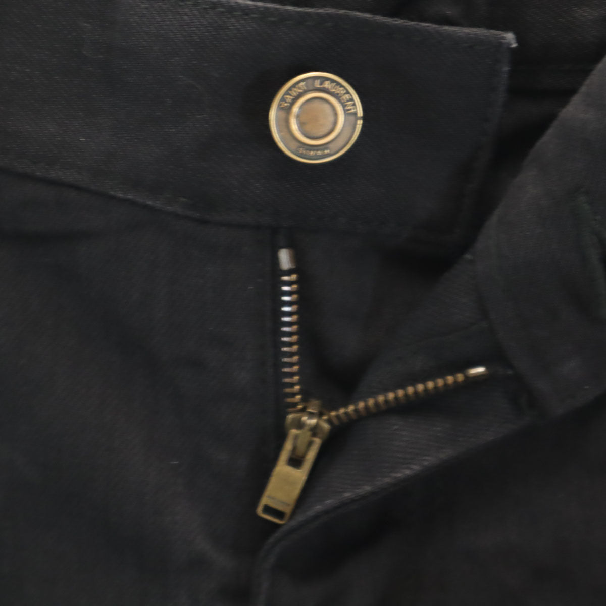 SAINT LAURENT サンローラン 日本製 デニムパンツ ｗ29 ブラック メンズ