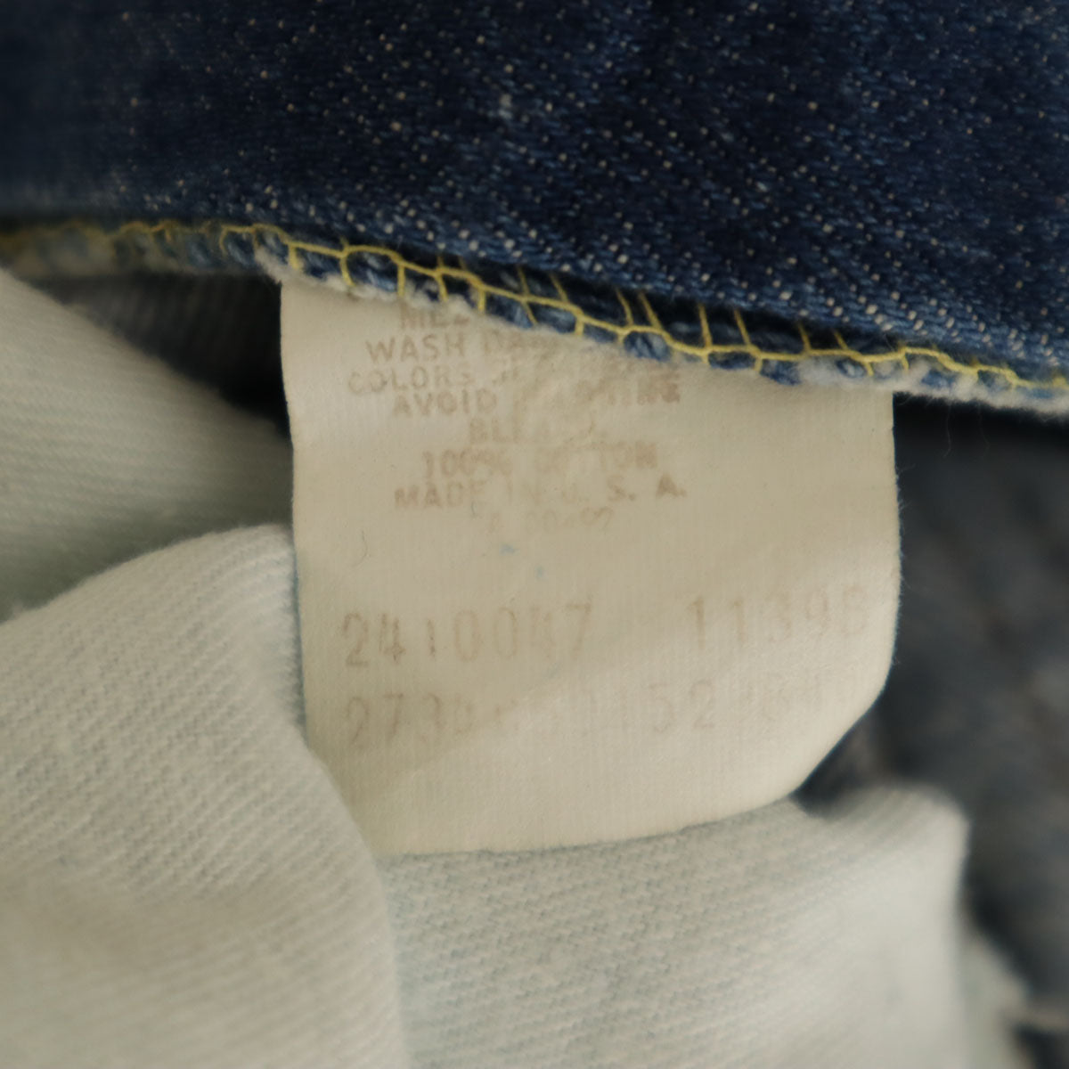 Levi's リーバイス 90s 517 USA製 オレンジタブ オールド ストレートデニムパンツ W34 ウォッシュブルー ジーンズ メンズ