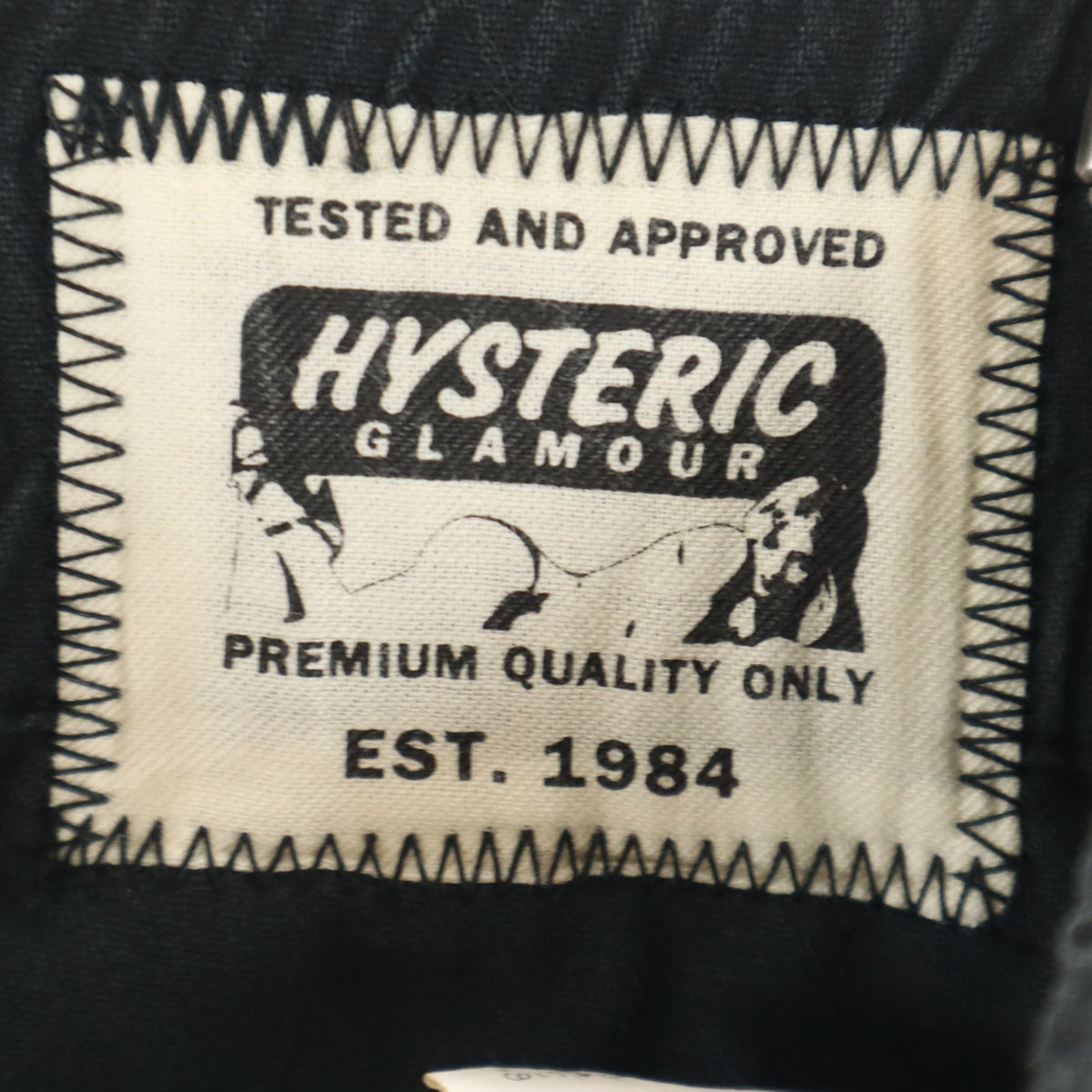 HYSTERIC GLAMOUR ヒステリックグラマー 日本製 ロングパンツ M 黒 レディース