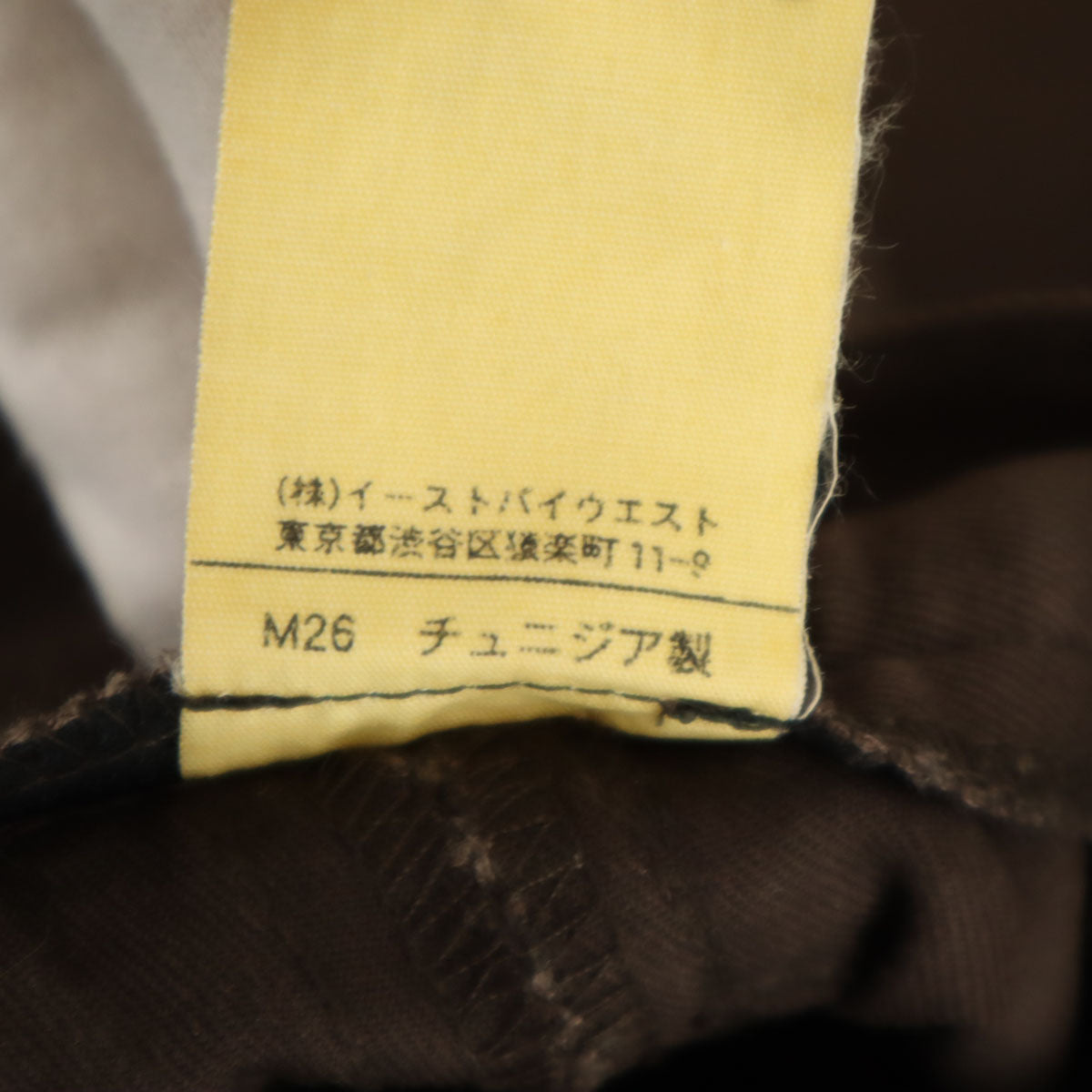 BURBERRY BLUE LABEL バーバリーブルーレーベル ブーツカットパンツ ｗ24 黒 三陽商会 レディース