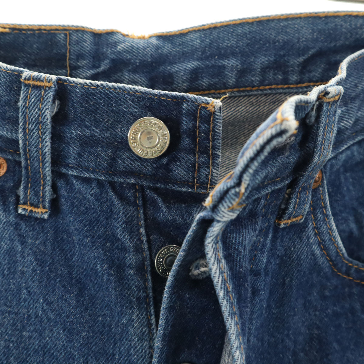 Levi's リーバイス 80s USA製 501 ヴィンテージ ストレートデニムパンツ ｗ28 ジーンズ ボタンフライ レディース