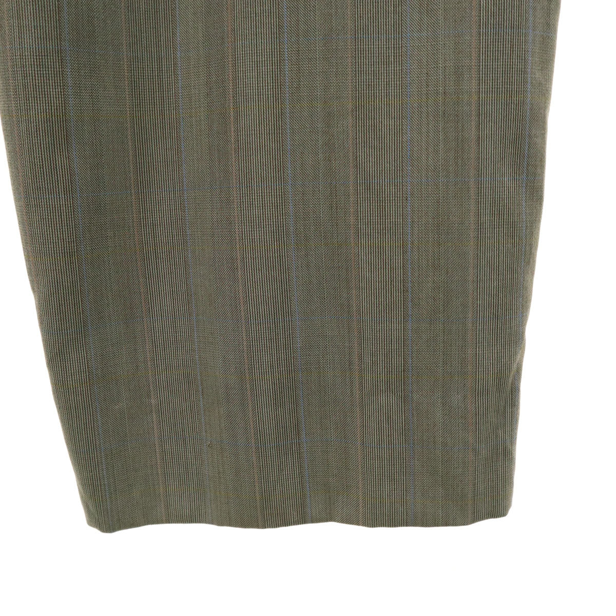 VINTAGE ヴィンテージ 70s チェック柄 トラウザー パンツ ネイビー ビッグサイズ メンズ