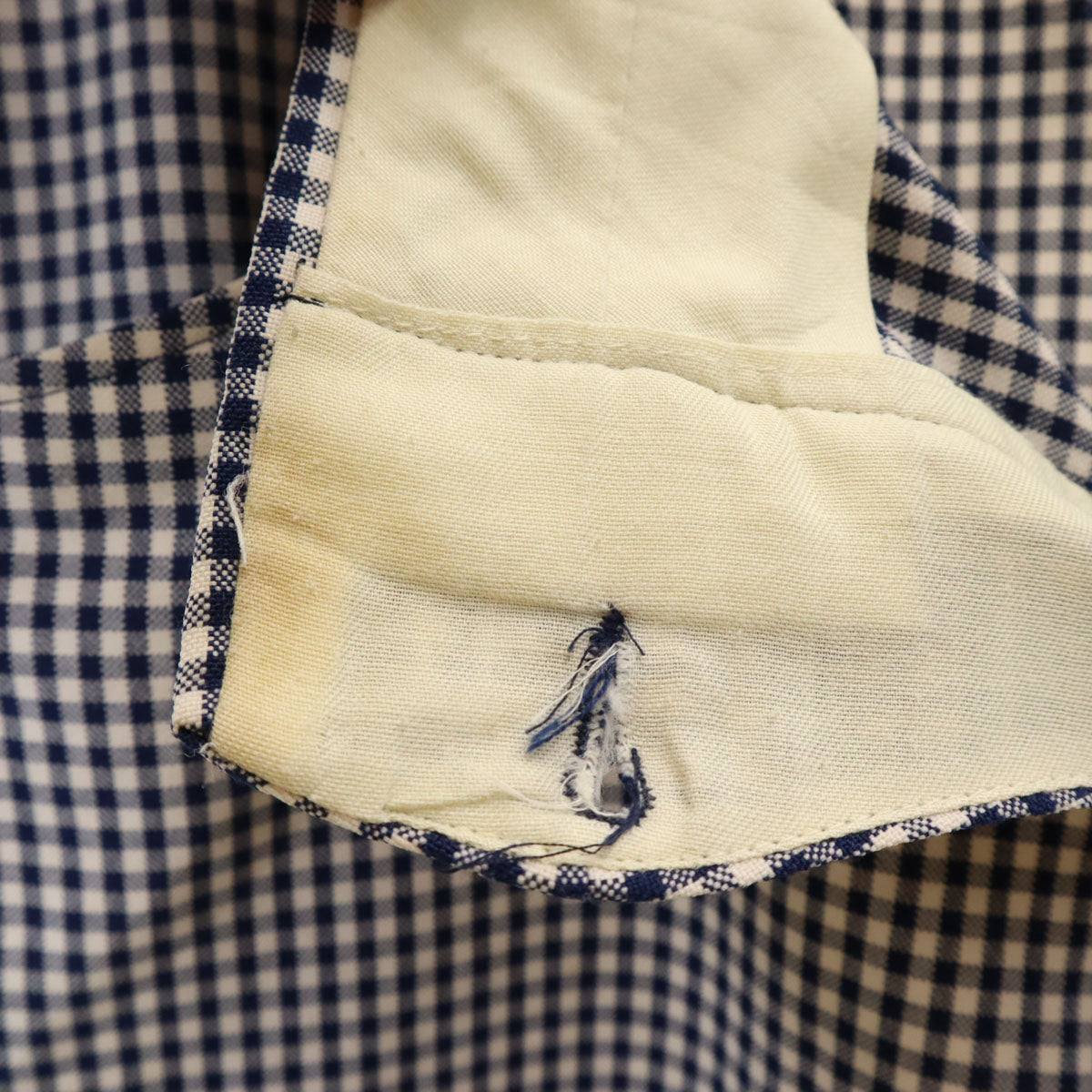 エバンピコネ 80s ヴィンテージ ストライプ柄 スラックスパンツ ネイビー メンズ