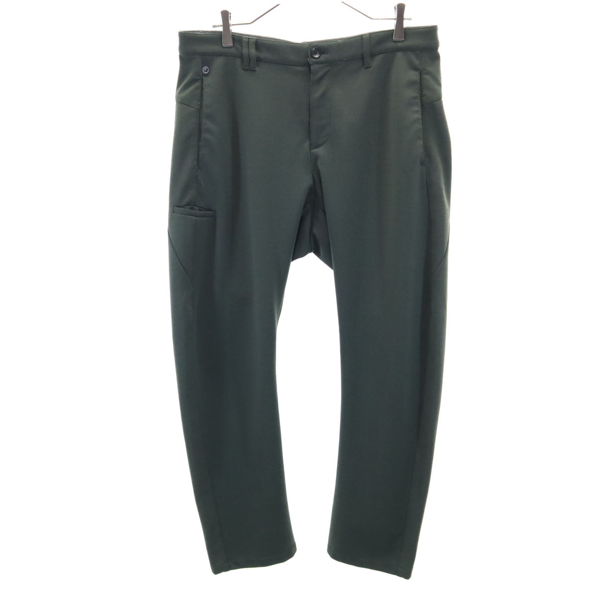 LANVIN LA COLLECTION ランバンコレクション 90s 日本製 オールド スラックスパンツ 40 ブラック レディース