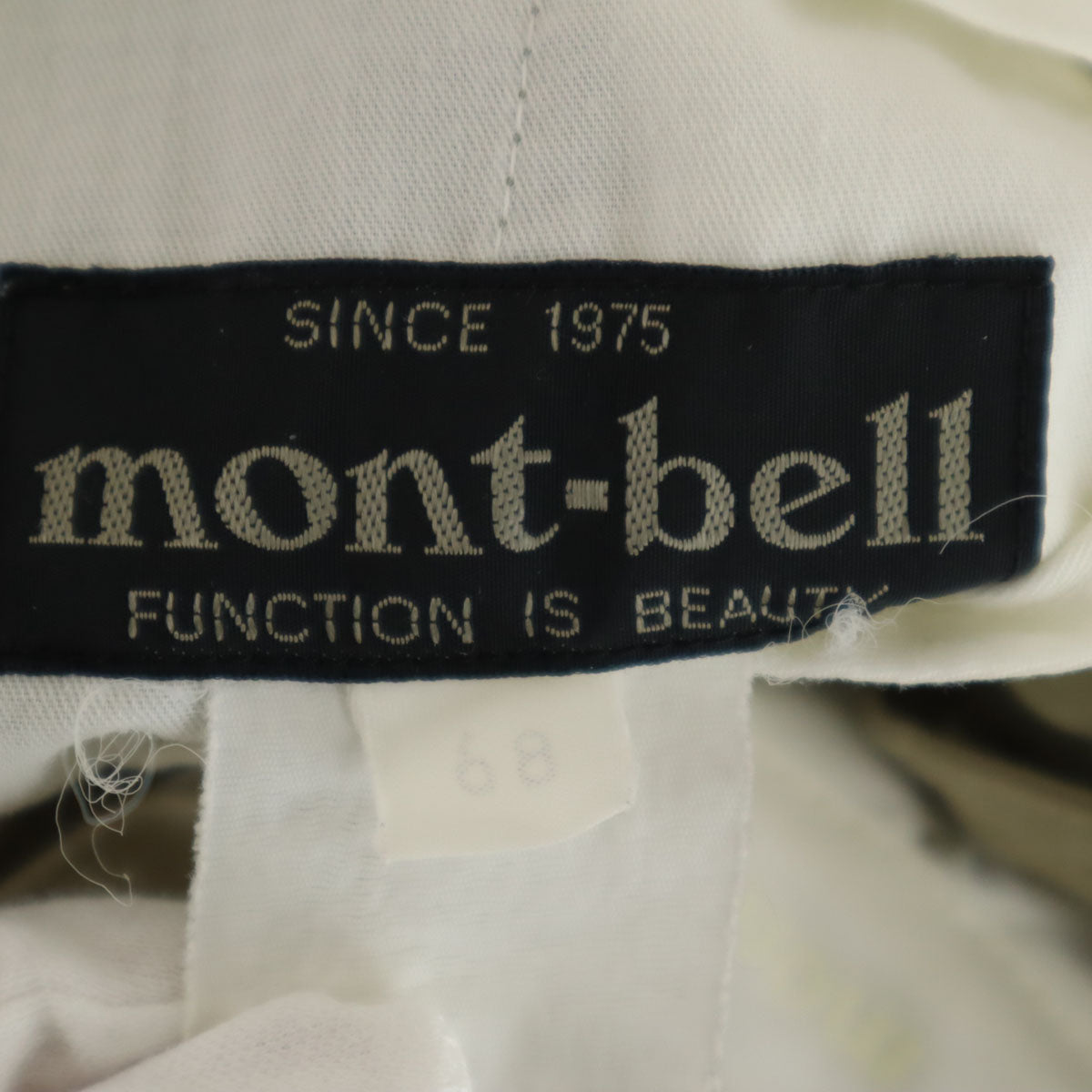 mont-bell モンベル ロングパンツ 68 アッシュベージュ アウトドア メンズ