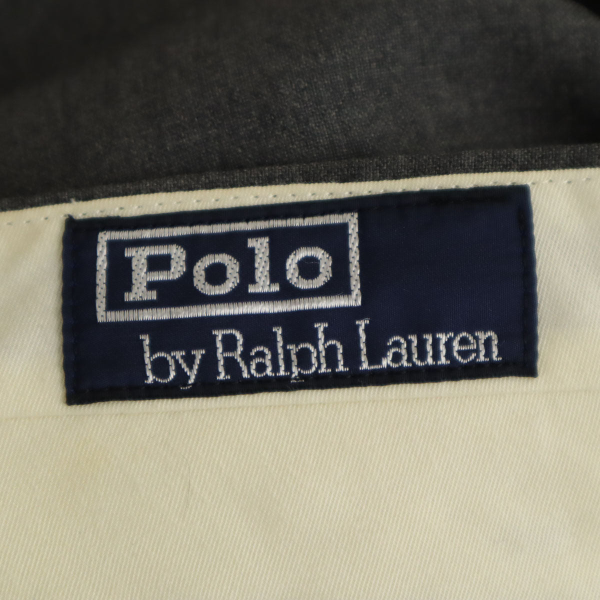 Polo by Ralph Lauren ポロバイラルフローレン 日本製 スラックスパンツ 85 グレー メンズ