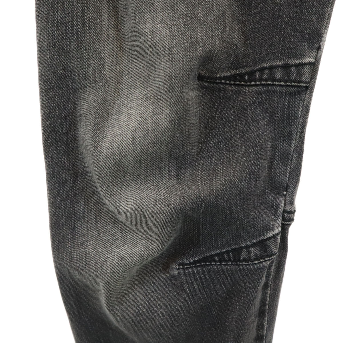 ARMANI JEANS アルマーニジーンズ チュニジア製 ボタンフライ スキニーパンツ w31 グレー メンズ