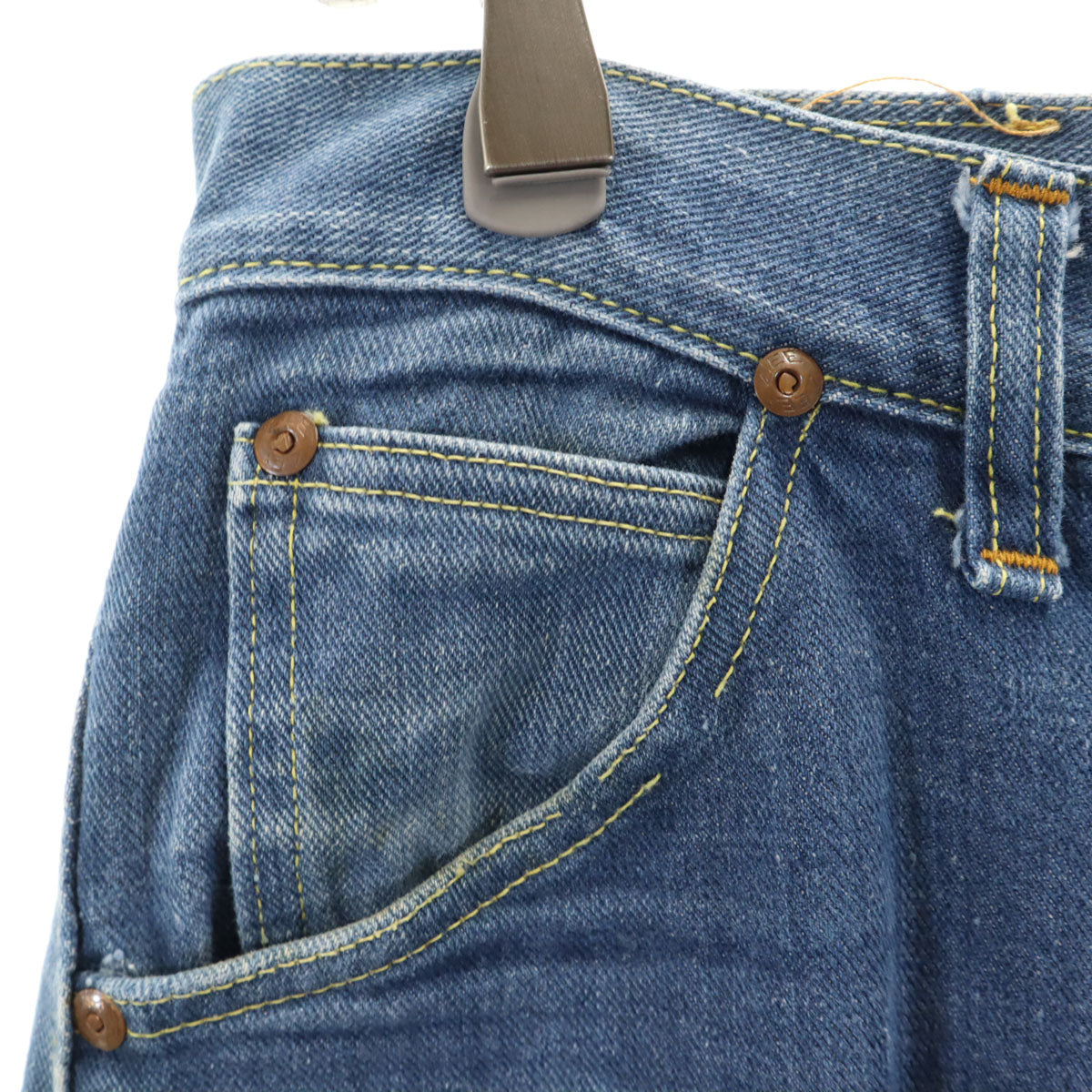 Lee リー 80s ヴィンテージ 42タロンジップ デニムパンツ ブルー メンズ