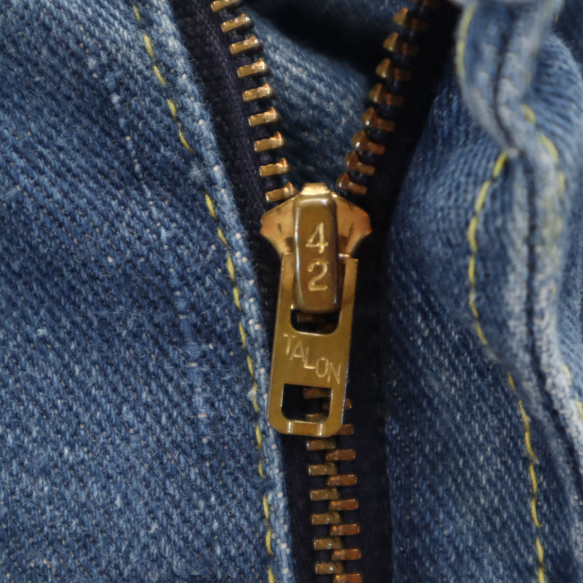 Lee リー 80s ヴィンテージ 42タロンジップ デニムパンツ ブルー メンズ