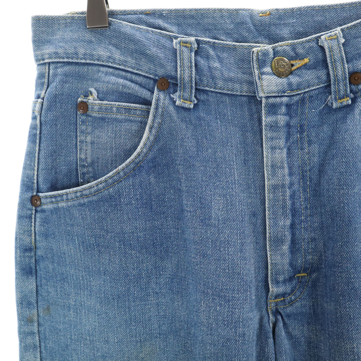 Lee リー 80s ヴィンテージ USA製 42タロン デニムパンツ w30 ブルー メンズ