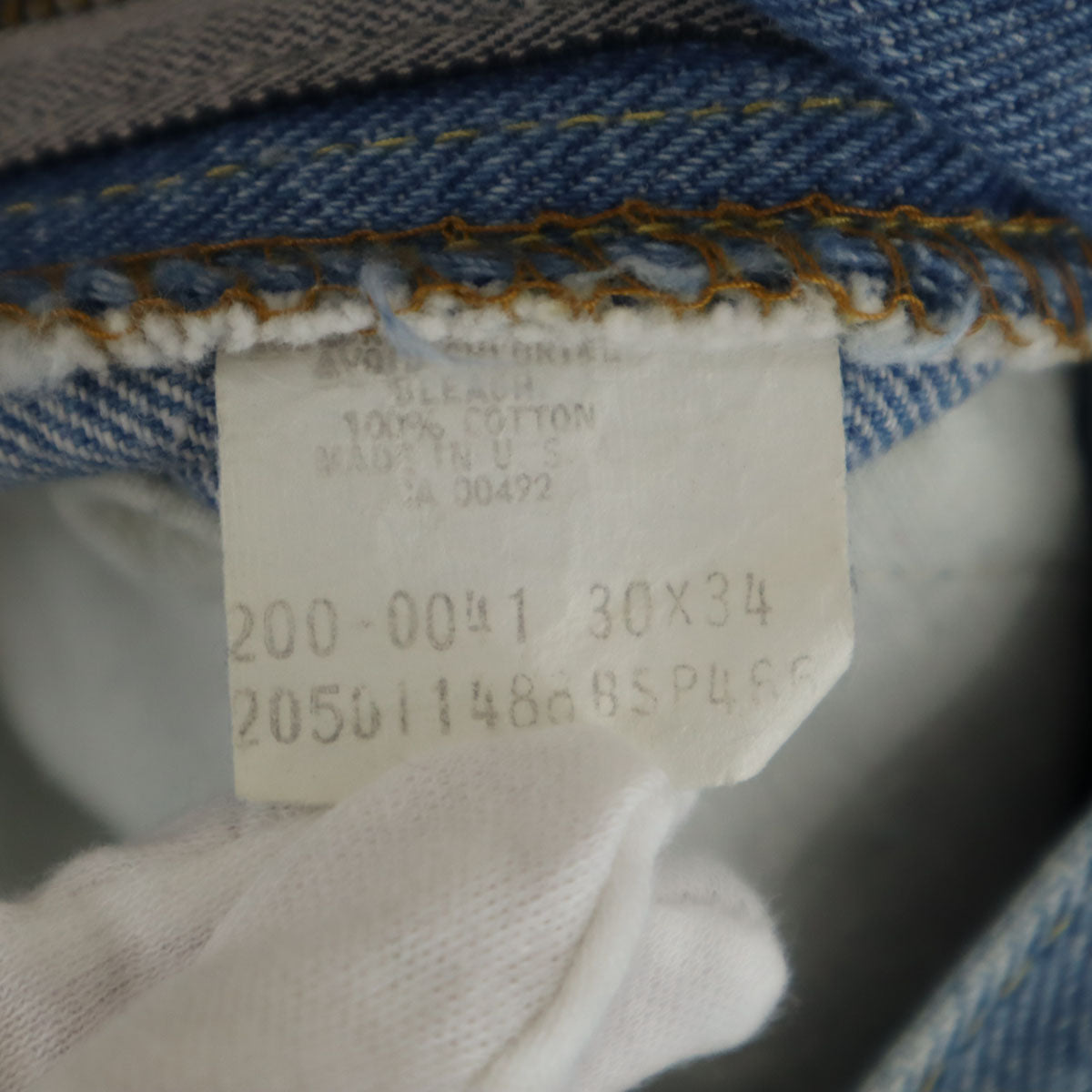 Lee リー 80s ヴィンテージ USA製 42タロン デニムパンツ w30 ブルー メンズ