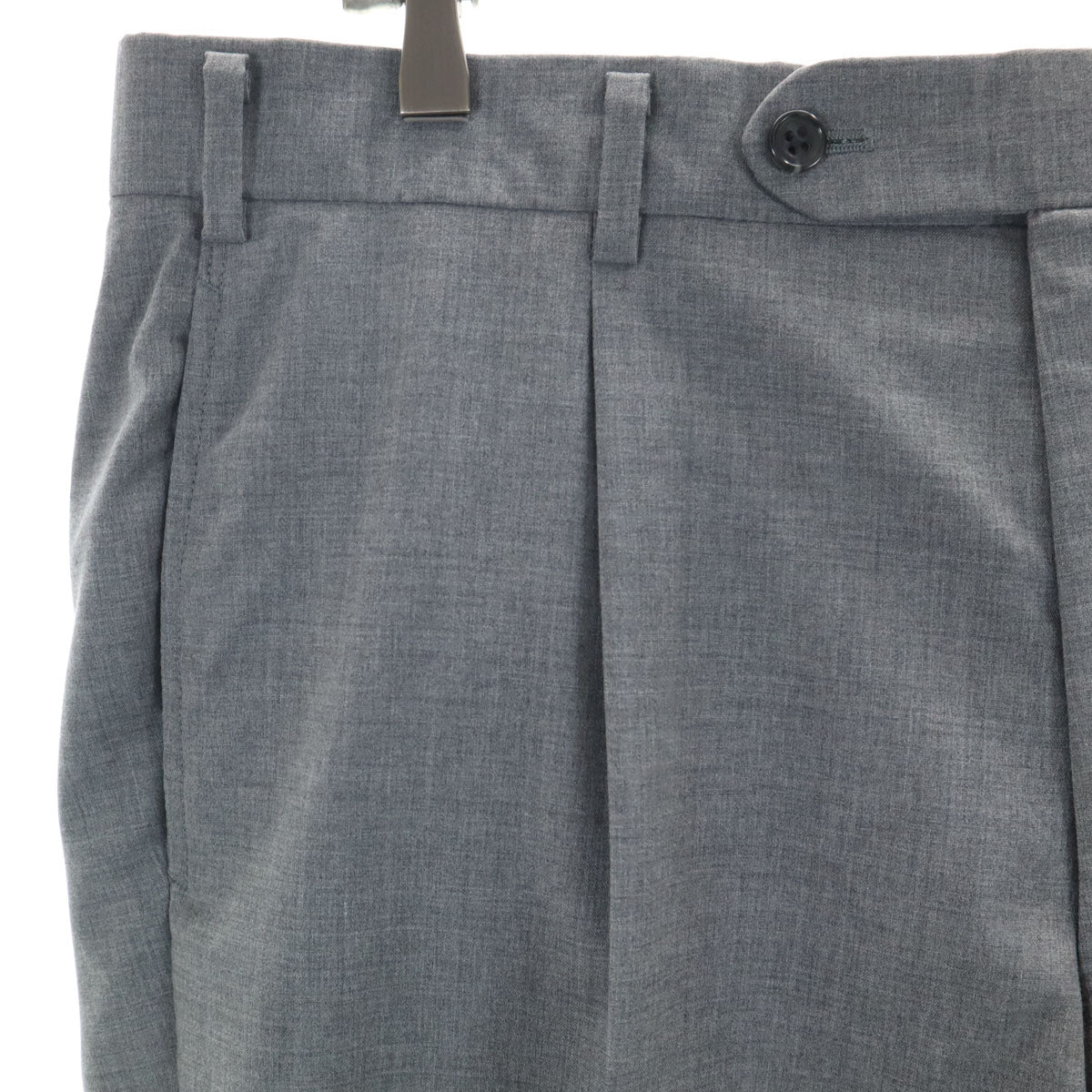 BURBERRY LONDON バーバリーロンドン 日本製 ウールパンツ w94 グレー メンズ