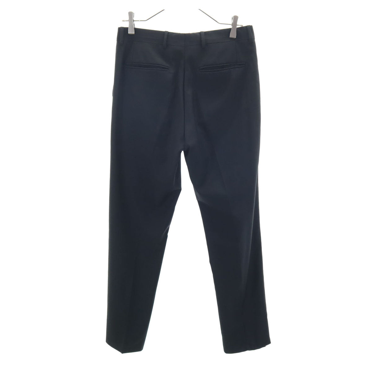 LOUIS VUITTON ルイヴィトン イタリア製 スラックスパンツ 46 ブラック メンズ