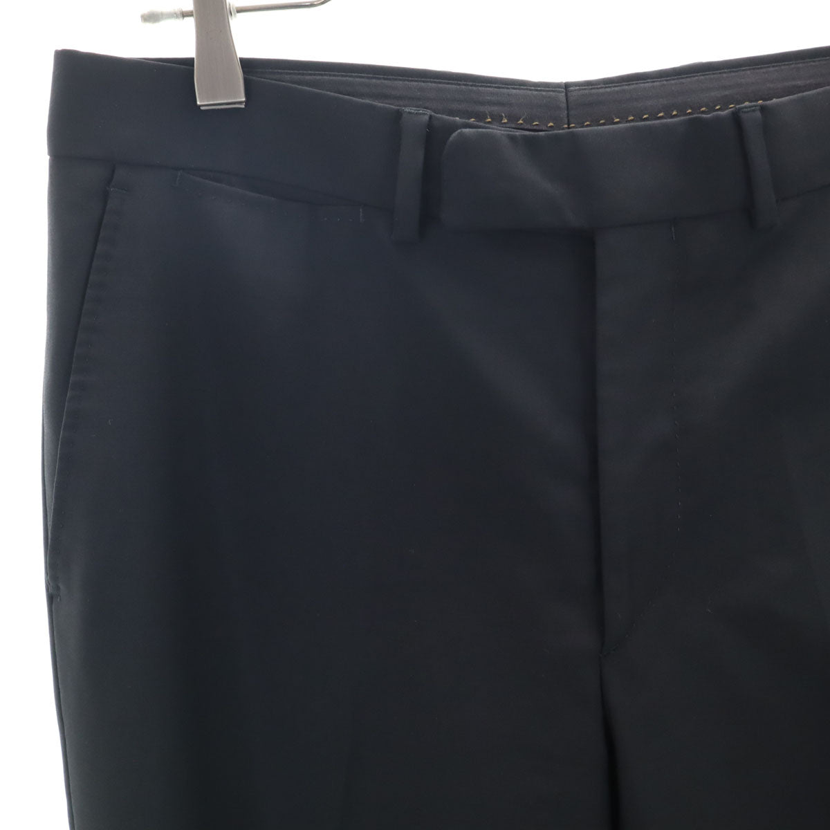 LOUIS VUITTON ルイヴィトン イタリア製 スラックスパンツ 46 ブラック