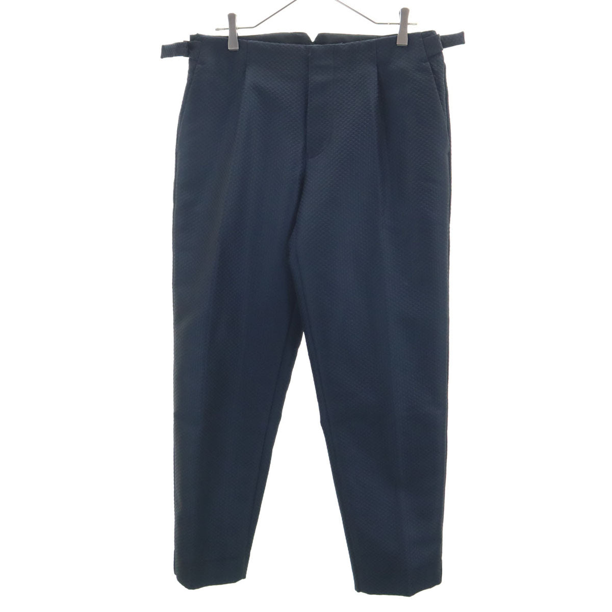 Emporio Armani エンポリオアルマーニ イタリア製 ロングパンツ 48 ネイビー メンズ