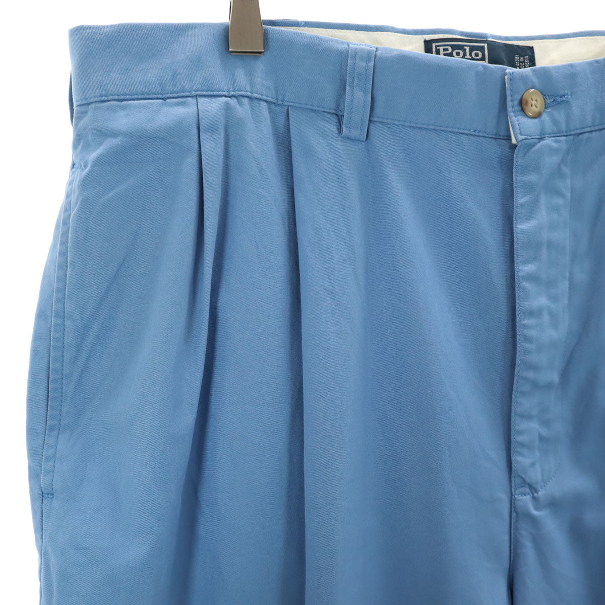 Polo by Ralph Lauren ポロバイラルフローレン 90s オールド スラックスパンツ ｗ36 ブルー系 メンズ
