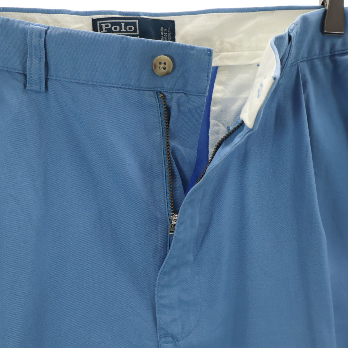 Polo by Ralph Lauren ポロバイラルフローレン 90s オールド スラックスパンツ ｗ36 ブルー系 メンズ