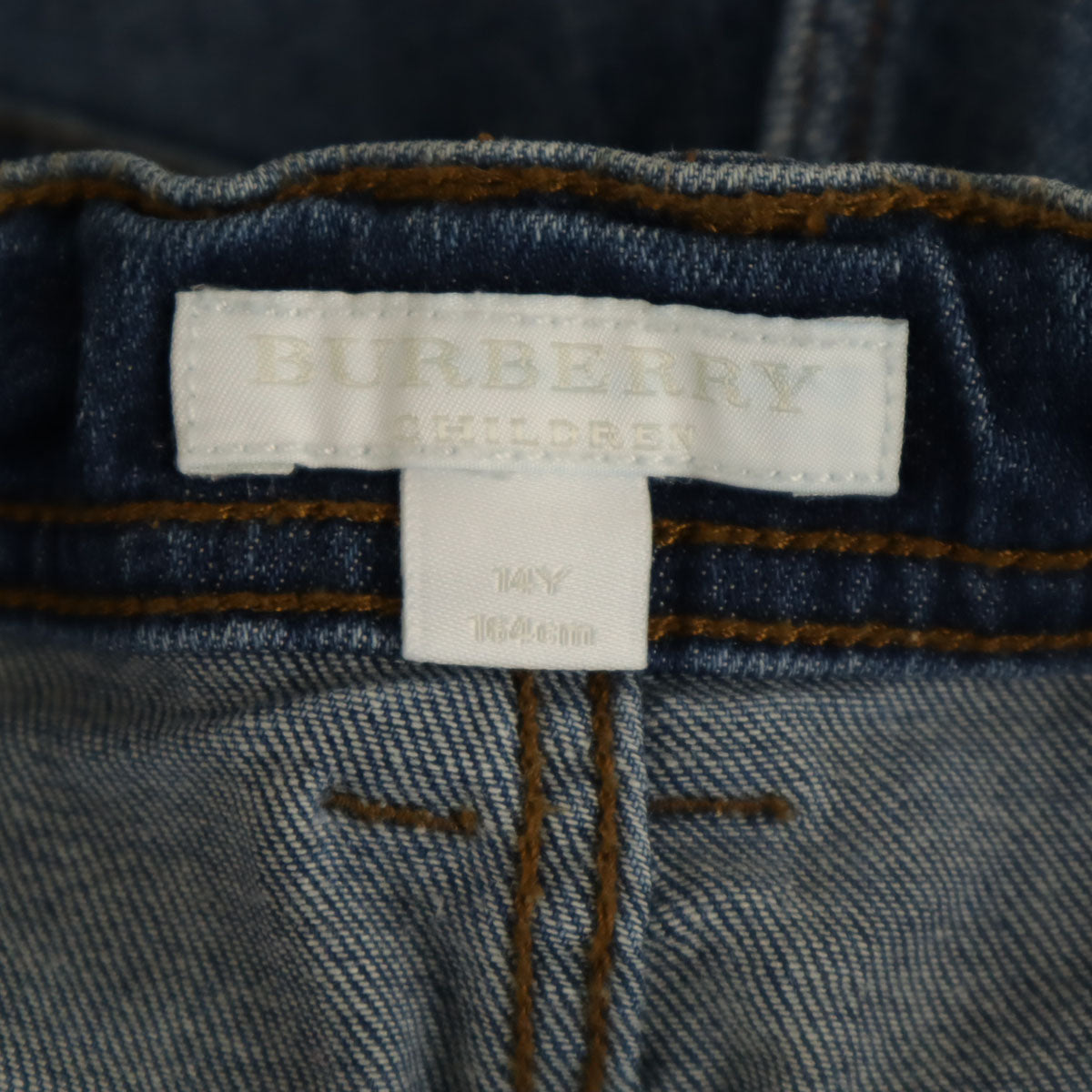 BURBERRY バーバリー チルドレン スキニーデニムパンツ 14Y CHILDREN ジーンズ ストレッチ キッズ