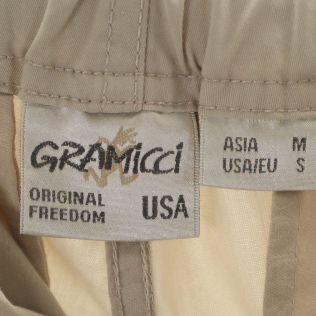 Gramicci グラミチ クライミングパンツ M グレージュ メンズ