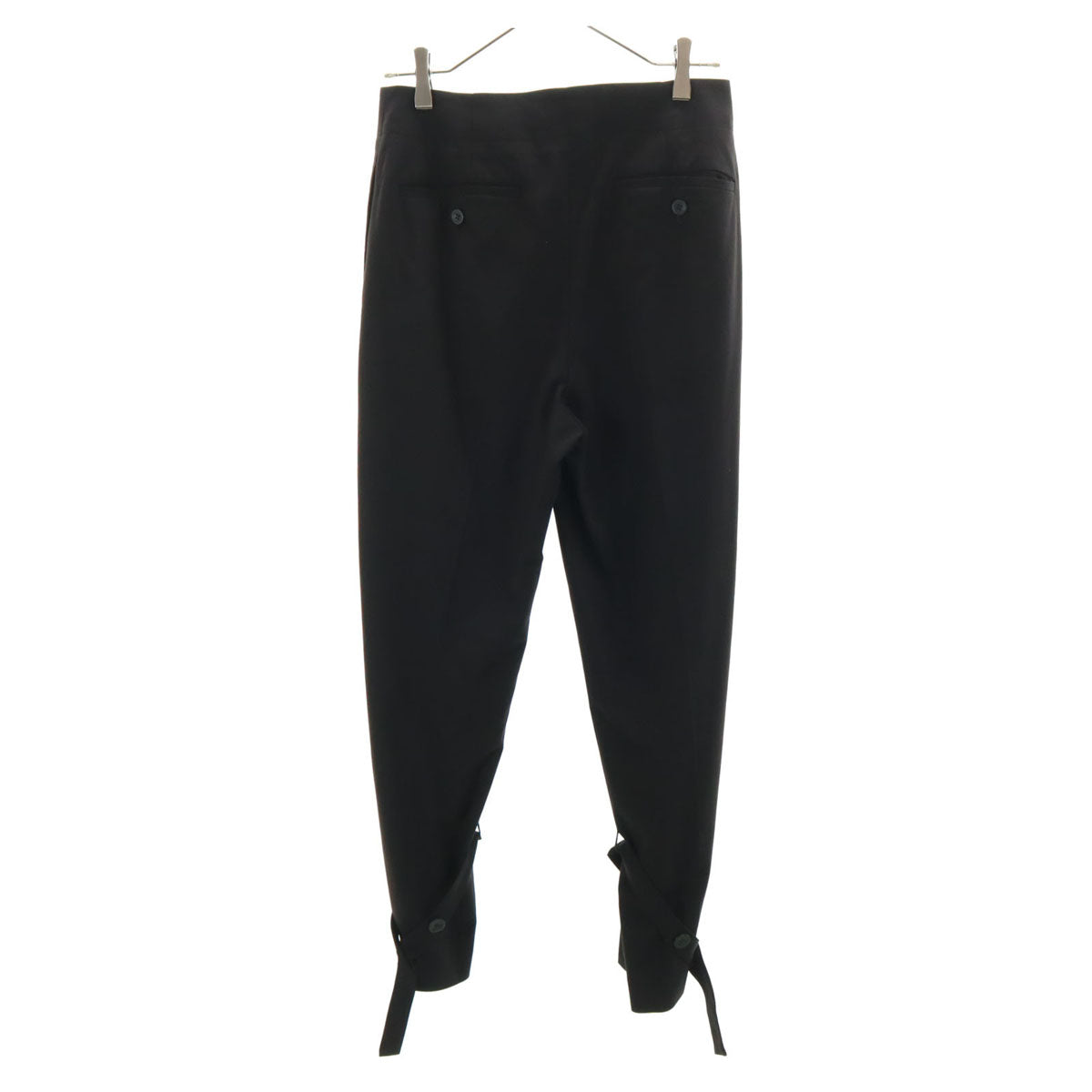 ADORE アドーア タック ロングパンツ 38 ブラック レディース