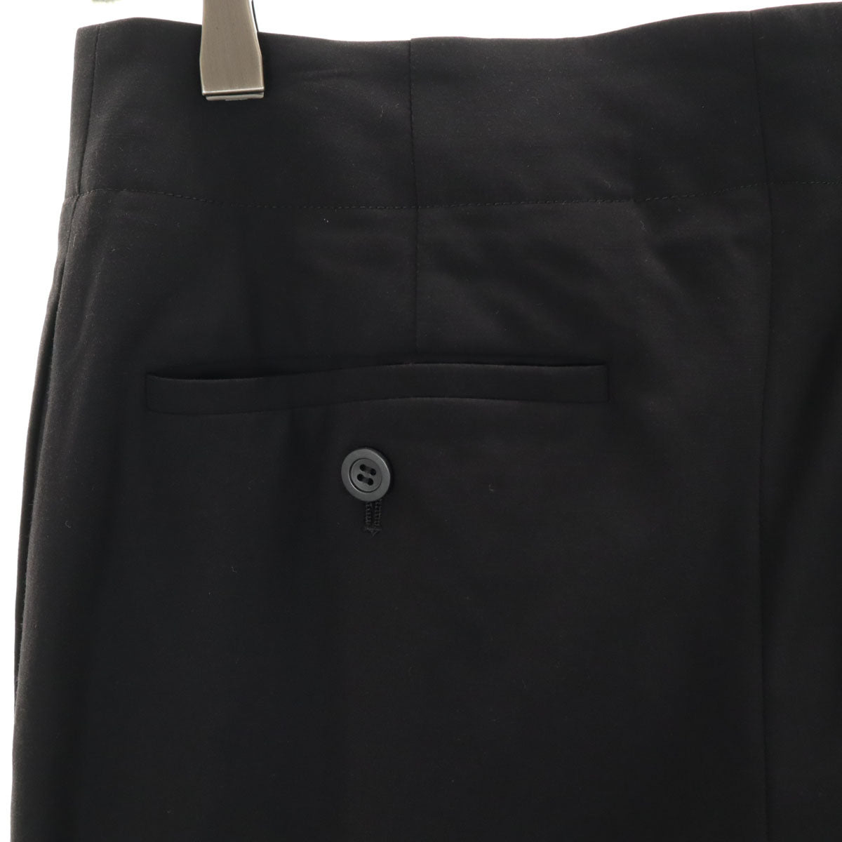 ADORE アドーア タック ロングパンツ 38 ブラック レディース