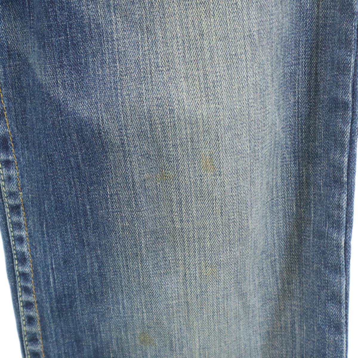 キジ 日本製 ハイライズ ワイドデニムパンツ 1 ブルー ジーンズ シンチバック レディース