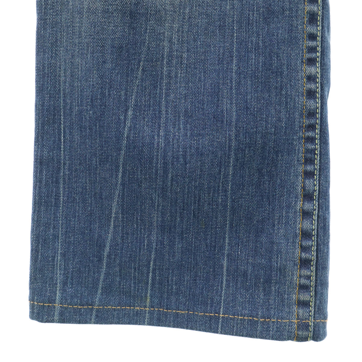 キジ 日本製 ハイライズ ワイドデニムパンツ 1 ブルー ジーンズ シンチバック レディース