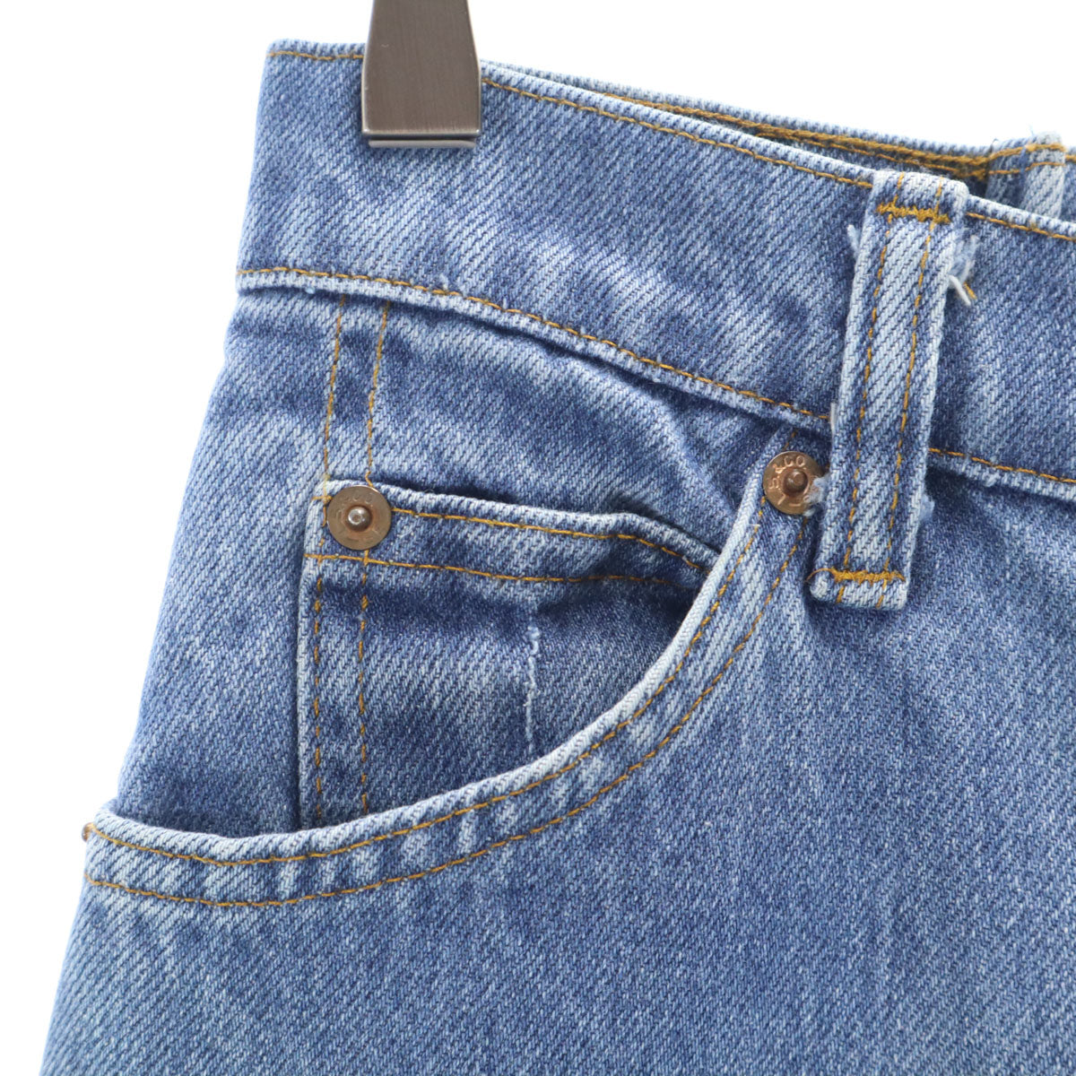 A BATHING APE アベイシングエイプ 日本製 ダブルニー デニムペインターパンツ S インディゴブルー ジーンズ ワーク メンズ