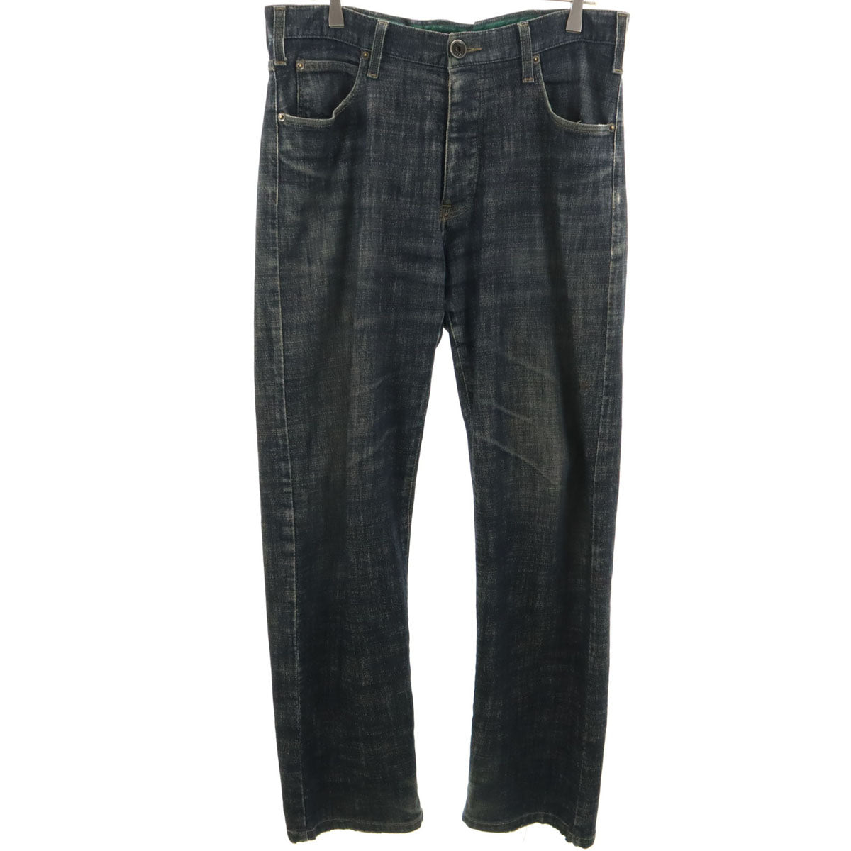 ARMANI COLLEZIONI アルマーニコレッツォーニ イタリア製 デニムパンツ 33 ネイビー メンズ