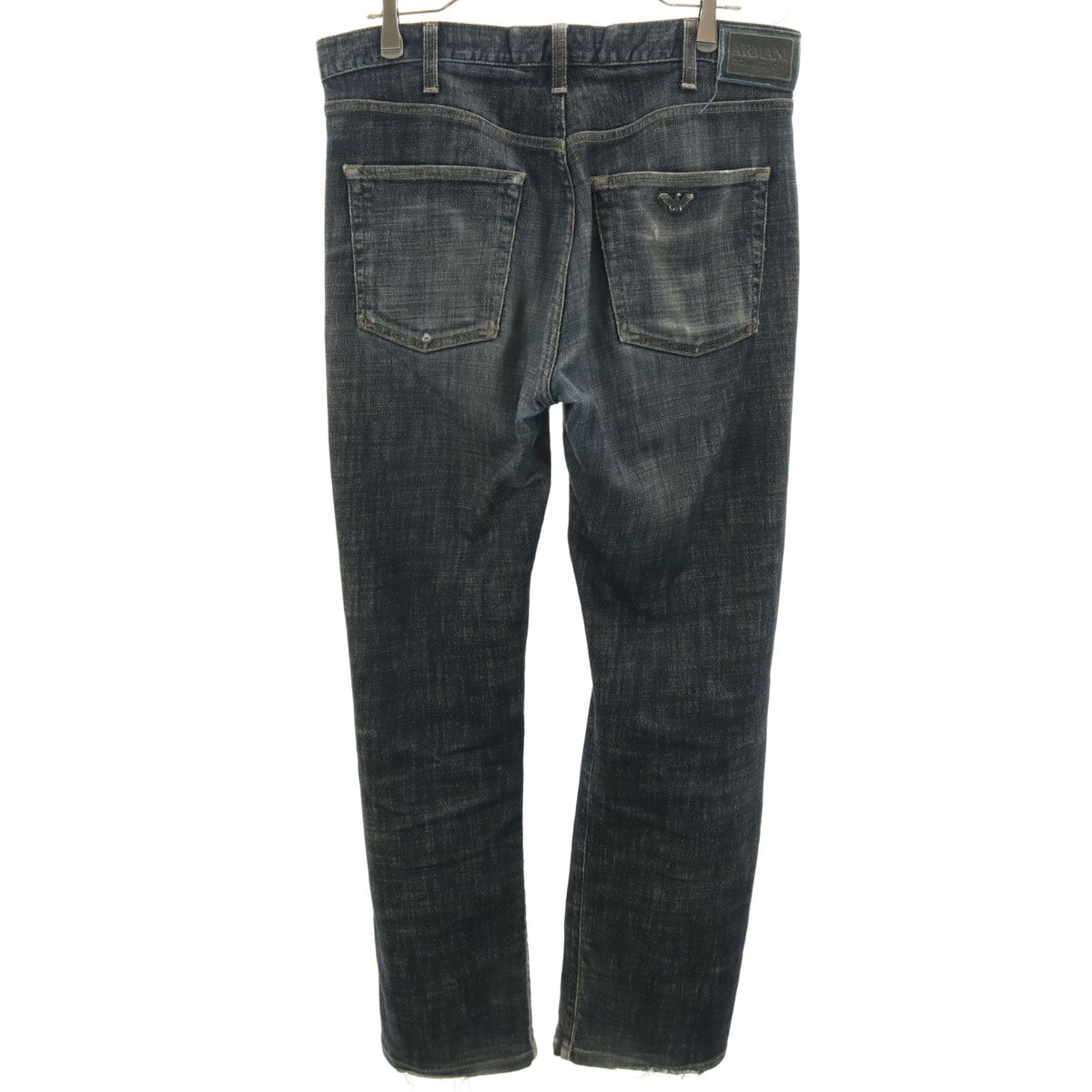 ARMANI COLLEZIONI アルマーニコレッツォーニ イタリア製 デニムパンツ 33 ネイビー メンズ