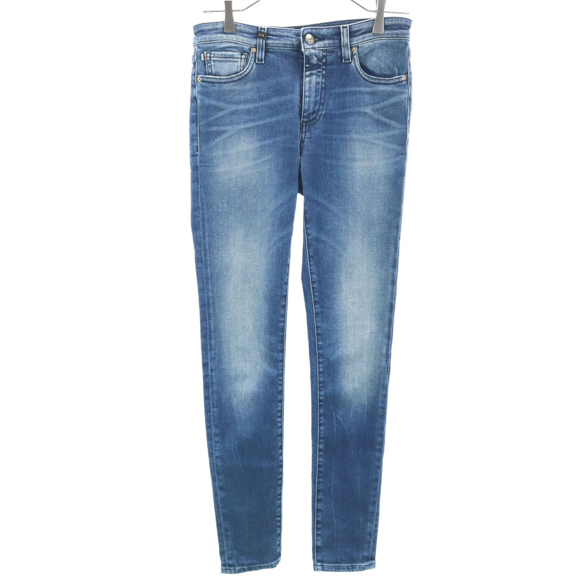 ARMANI EXCHANGE アルマーニエクスチェンジ イタリア製 ストレッチ スリムデニムパンツ w25 ジーンズ レディース