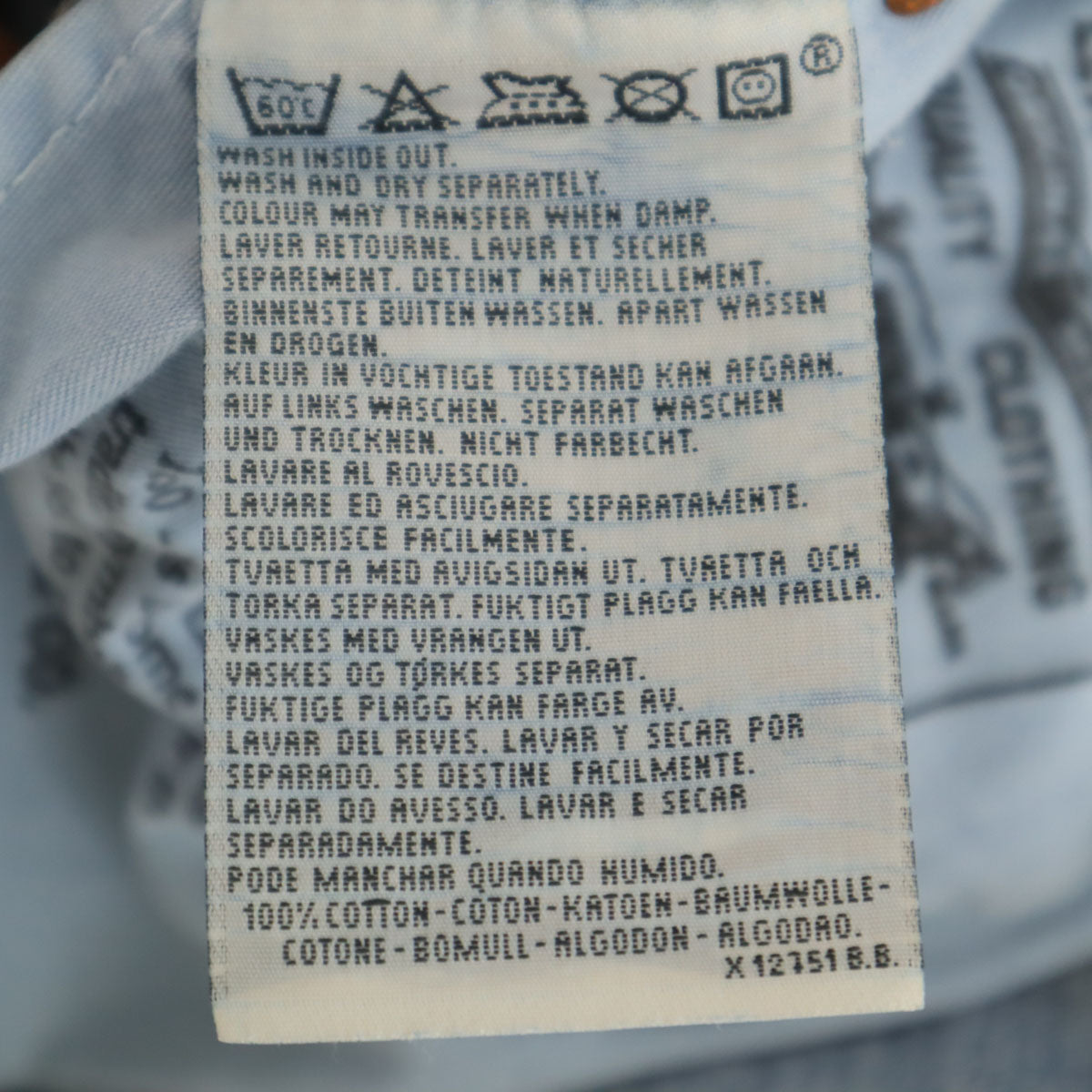 Levi's リーバイス 90s オールド イタリア製 赤タブ ボタン裏10I ユーロリーバイス デニムパンツ ｗ38 ブルー ユーロリーバイス メンズ