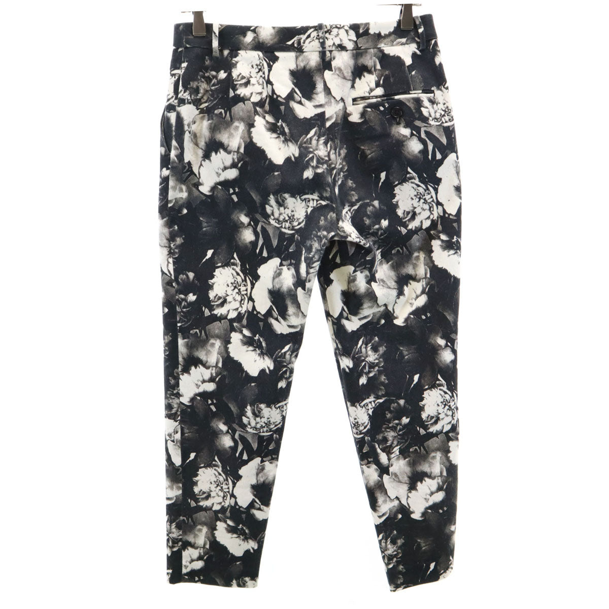 Paul Smith ポールスミス 日本製 テーパードパンツ 40 ホワイト ストレッチ レディース