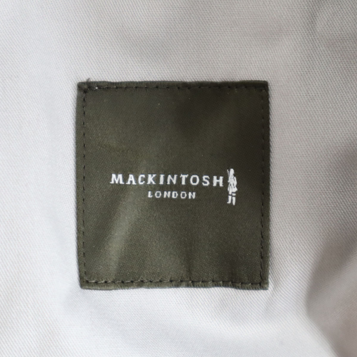 Mackintosh マッキントッシュ 日本製 ウール100％ スラックスパンツ 88 グレー メンズ