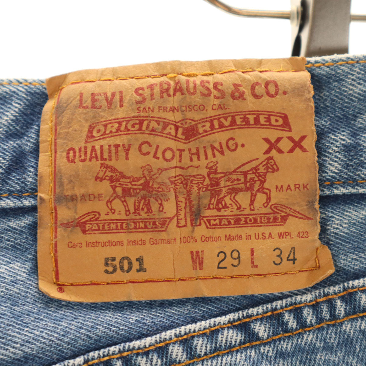 Levi's リーバイス 90s 501 オールド ストレートデニムパンツ W29 ボタンフライ ジーンズ レディース
