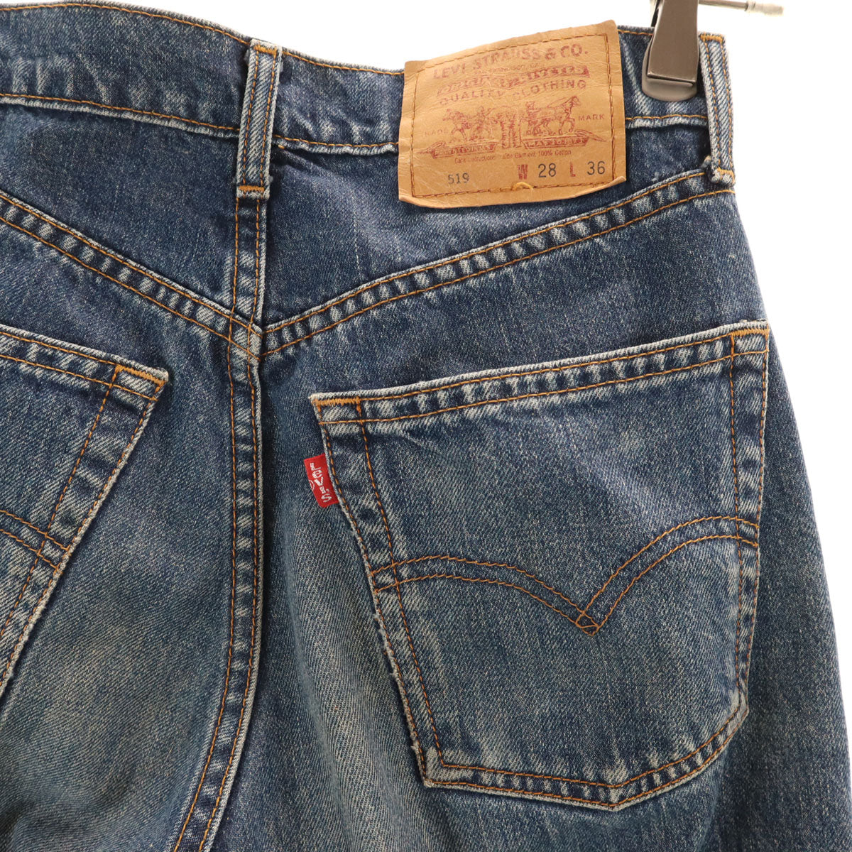 Levi's リーバイス 90s 519 オールド ストレートデニムパンツ W28 ジーンズ レディース