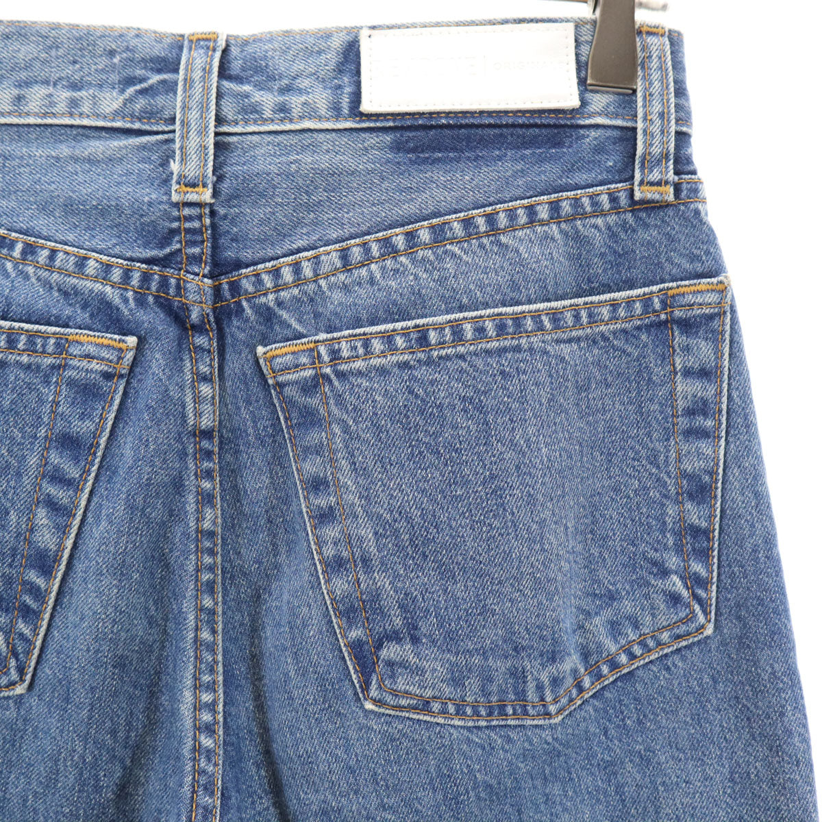 RE/DONE リダン USA製 カットオフ加工 デニムパンツ W25 ウォッシュブルー ジーンズ レディース