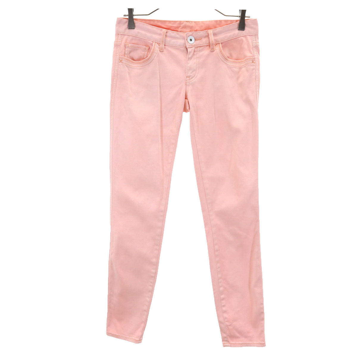 ARMANI EXCHANGE アルマーニエクスチェンジ スキニーパンツ 4 ピンク ストレッチ レディース