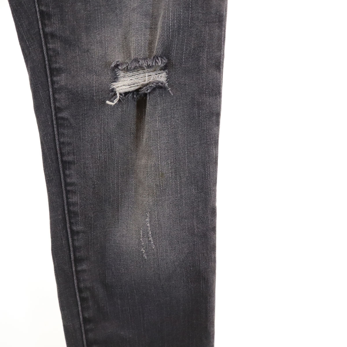 ARMANI EXCHANGE アルマーニエクスチェンジ スキニーデニムパンツ W25 グレー ジーンズ ストレッチ レディース