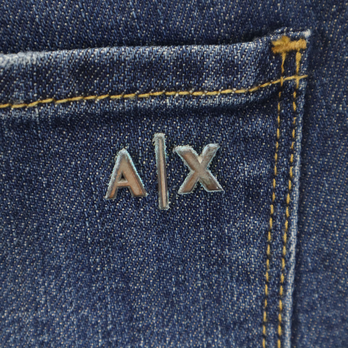 ARMANI EXCHANGE アルマーニエクスチェンジ ストレートデニムパンツ W26 ジーンズ レディース