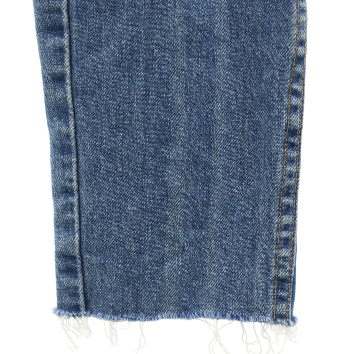 リダン USA製 カットオフ加工 スキニーデニムパンツ W25 ウォッシュブルー ジーンズ レディース