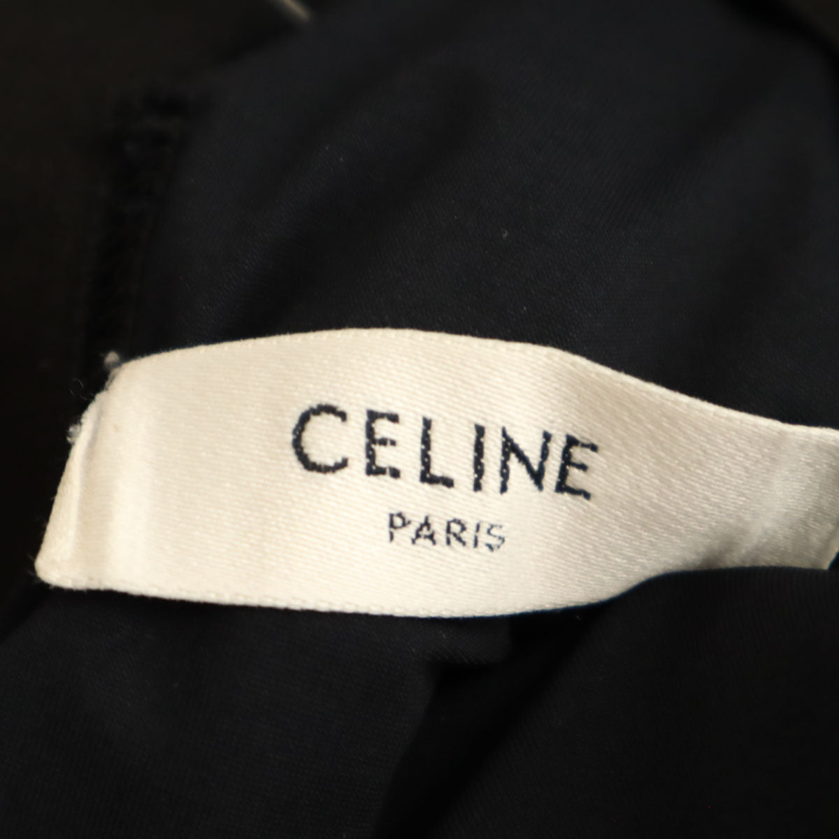 CELINE セリーヌ フランス製 トレーニング タイツ XS ブラック レギンス レディース