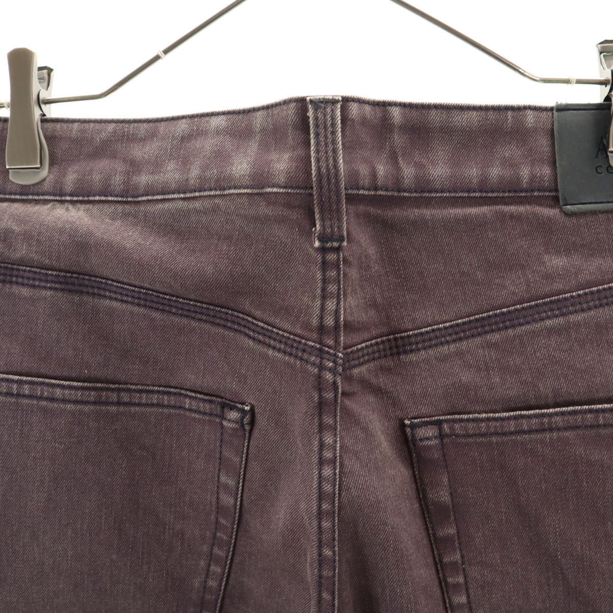 ARMANI COLLEZIONI アルマーニコレッツォーニ P50 ナロー カラー デニムパンツ W31 パープル メンズ