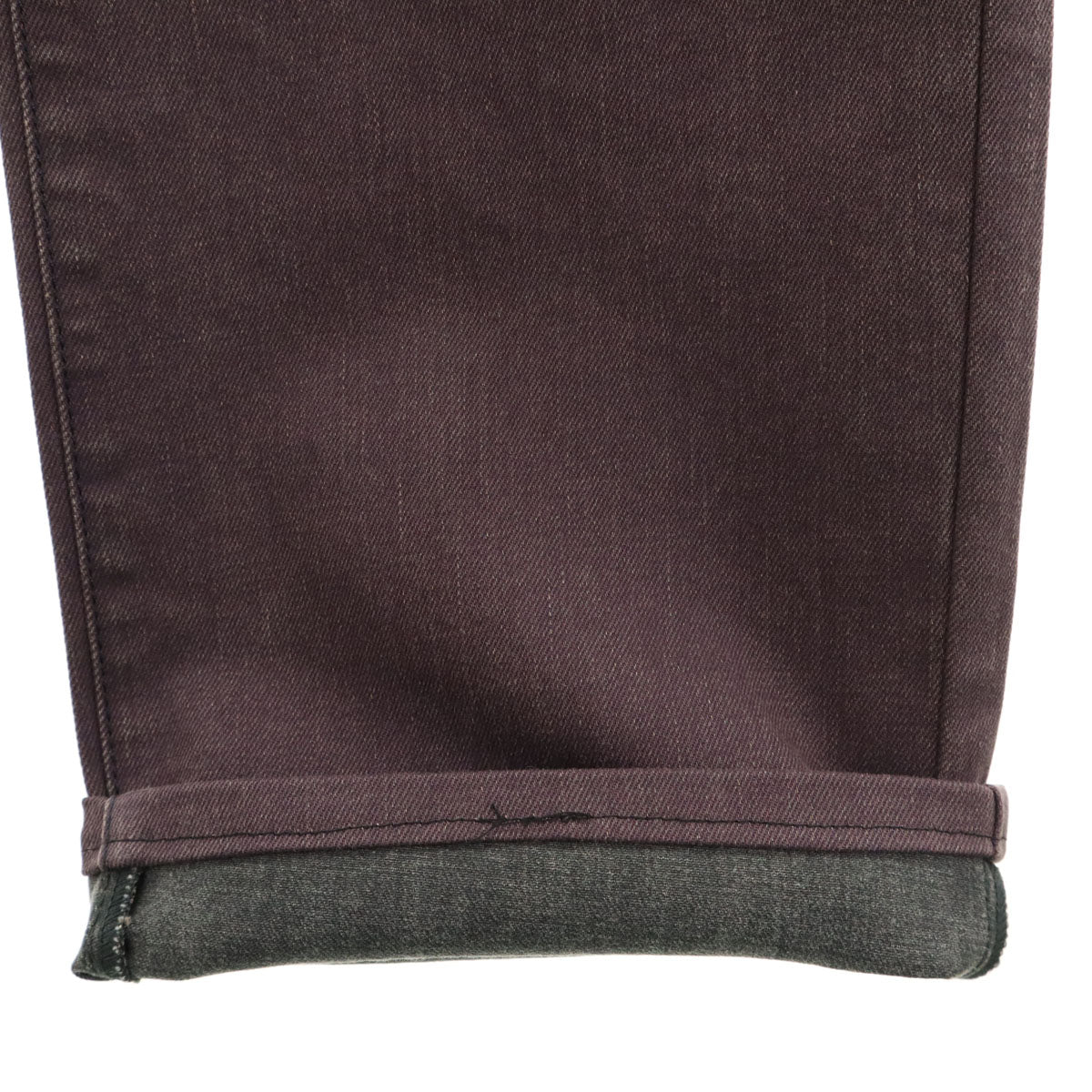 ARMANI COLLEZIONI アルマーニコレッツォーニ P50 ナロー カラー デニムパンツ W31 パープル メンズ