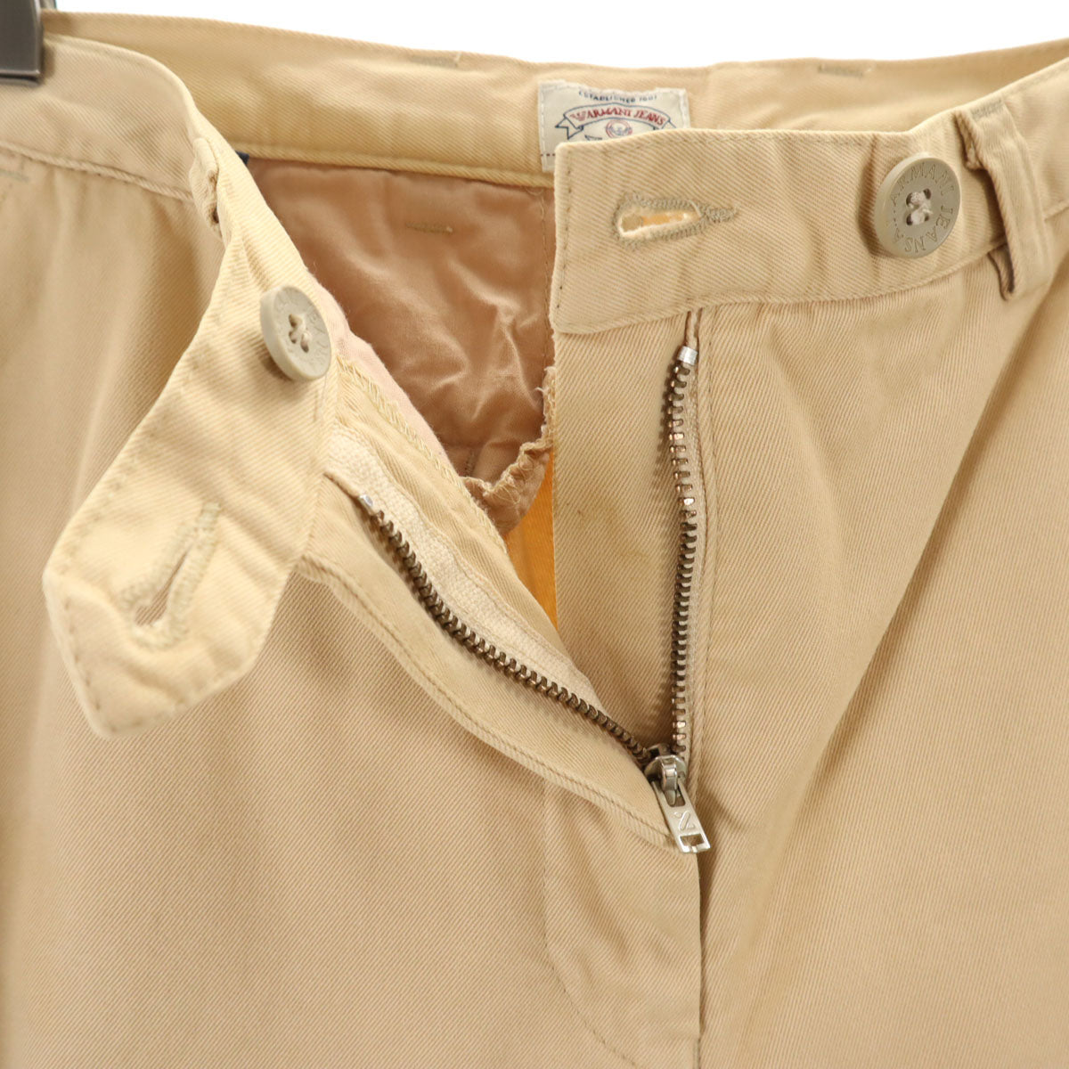YAECA ヤエカ 日本製 チノパンツ W32 ベージュ メンズ