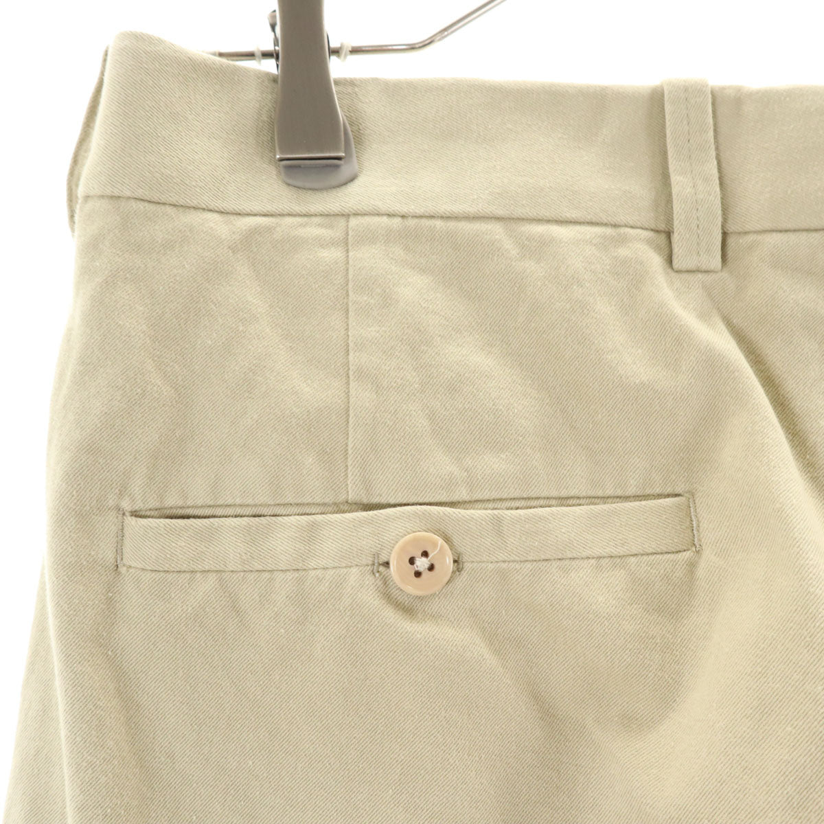 YAECA ヤエカ 日本製 チノパンツ W32 ベージュ メンズ
