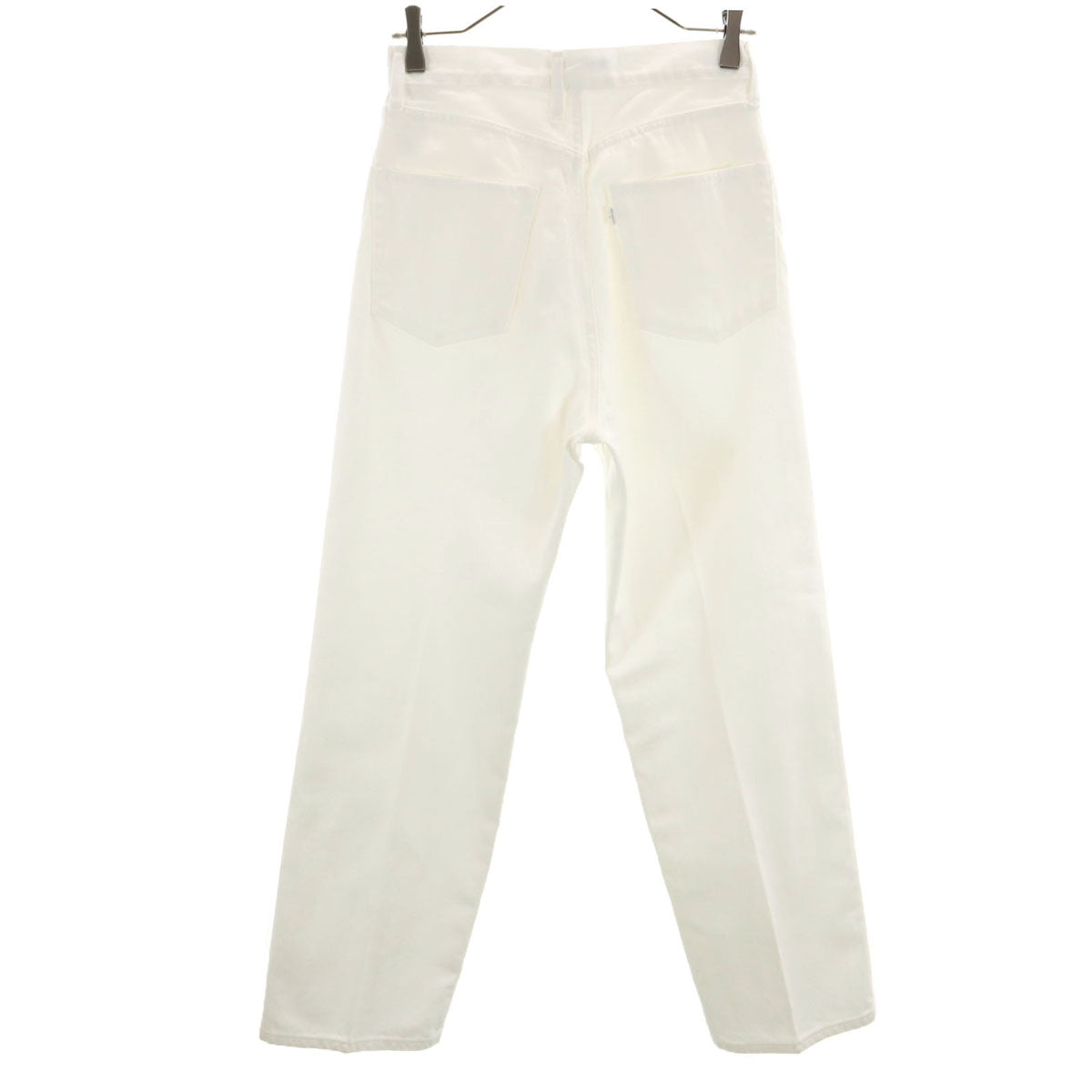 未使用 FILL THE BILL フィルザビル 日本製 ロングパンツ W29 ホワイト レディース