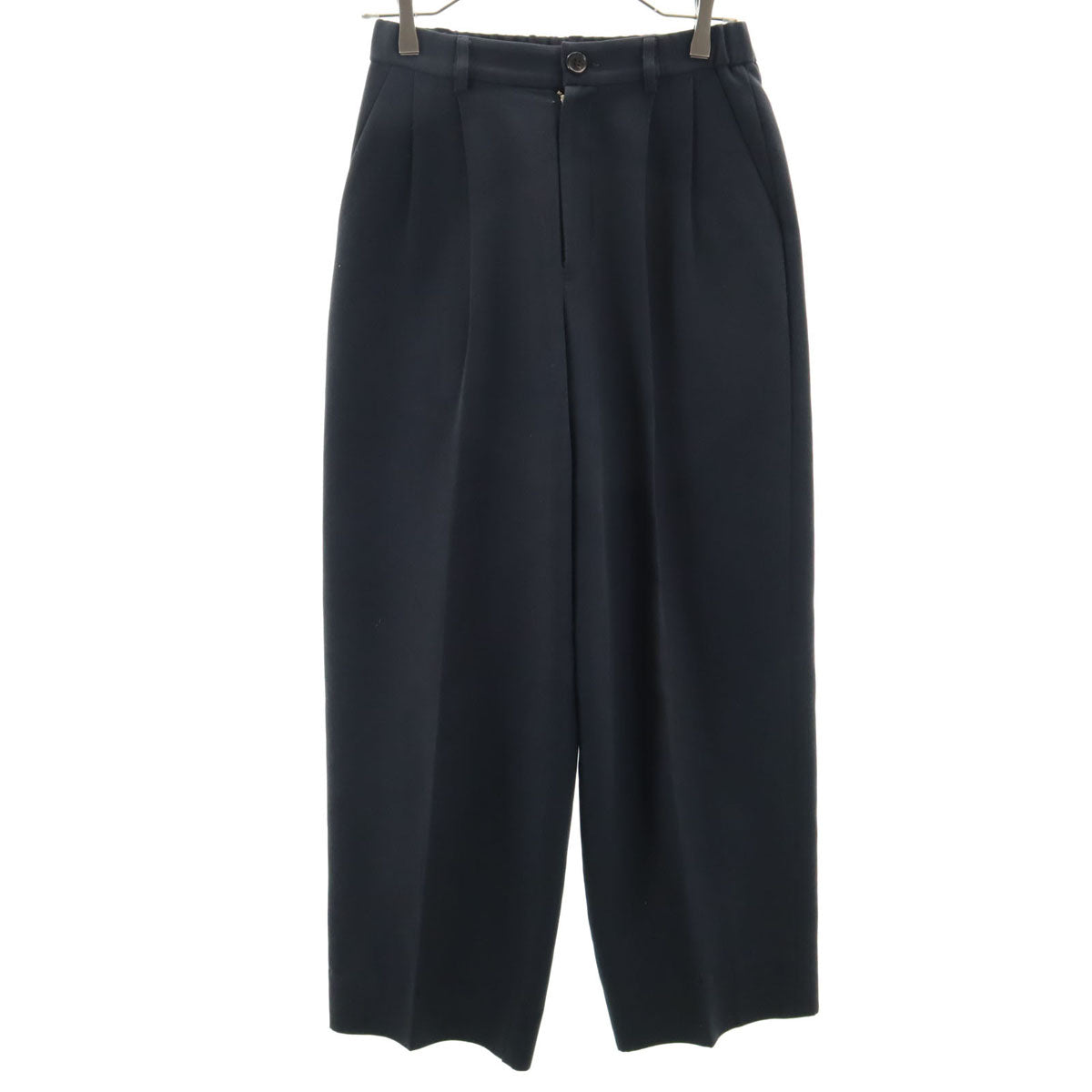 未使用 ANAYI アナイ 日本製 テーパードパンツ 38 ターコイズ レディース