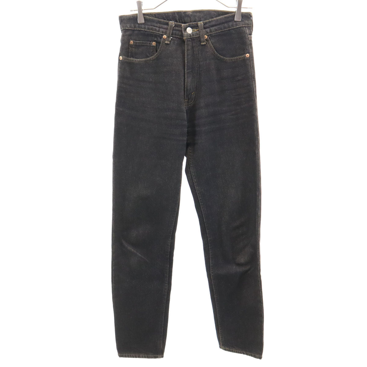 Levi's リーバイス 90s 日本製 オールド テーパードデニムパンツ W29 ブラック ジーンズ メンズ
